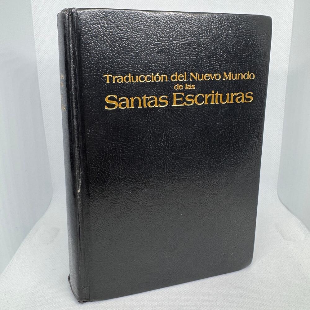 Traduccion del Nuevo Mundo de las Santas Escrituras 1987 Watchtower Hard Cover